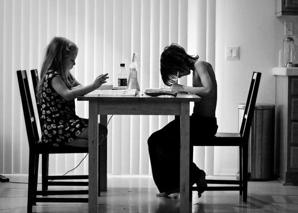 kids actually doing school copy